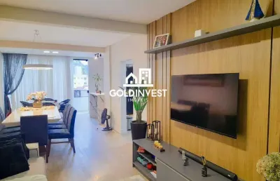 Apartamento no centro com 135m², 3 quartos, sendo 1 suíte, brusque