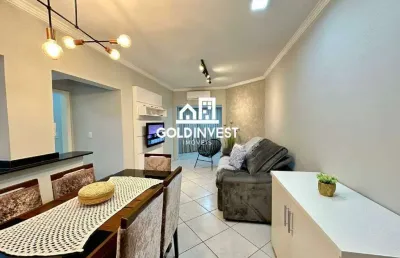 Apartamento em itapema, com 2 dormitórios sendo 1 suíte, mobiliado.