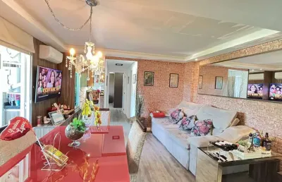 Aaprtamento semi mobiliado com 2 quartos (1 suíte) no bairro são luiz