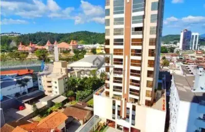 Apartamento de alto padrão no centro semi mobiliado com terraço no residencial luiz gustavo (aceita permuta por casa no bairro jardim maluche)