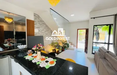 Casa com 3 quartos sendo 1 suíte semi mobiliado na pirmeiro de maio