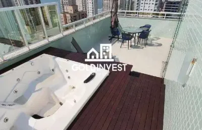 Cobertura duplex á 500m da praia em balneário camboriú