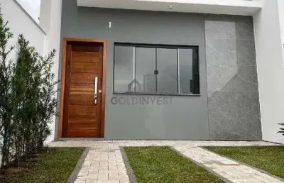 Sobrado de 3 quartos, sendo 1 suíte, com excelente padrão de acabamento