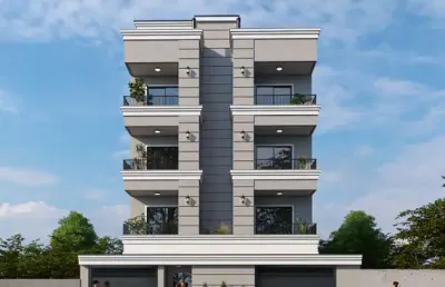 Apartamento a 470 mts do mar com 2 quartos (1 suíte) em balneário piçarras