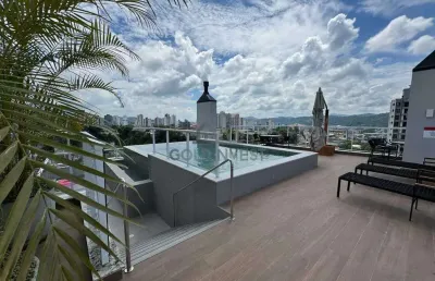 Apartamento de 2 quartos (2 suítes) no centro de brusque