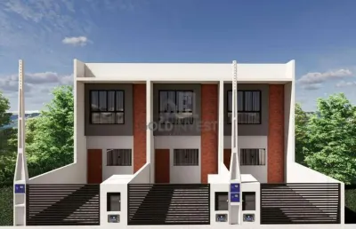 Sobrado geminado com 2 quartos, parcelamento facilitado, entrega em fevereiro de 2026