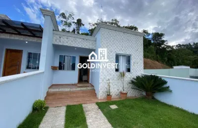 Casa 100% mobiliada no bairro águas claras-brusque!!