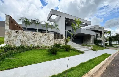 Casa em condomínio para venda em mirassol, golden park residence, 3 dormitórios, 3 suítes, 5 banheiros, 3 vagas