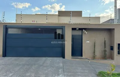 Casa 3 dormitórios para venda em são josé do rio preto, parque vila nobre, 3 dormitórios, 1 suíte, 2 banheiros, 2 vagas