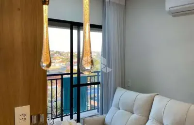 Apartamento mobiliado á venda 2 dormitorios- 1 vaga - santa cruz do jose jcques