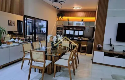 Village com 3 dormitórios para alugar, 230 m² por r$ 9.000,00/mês - jardim santa teresa - taubaté/sp