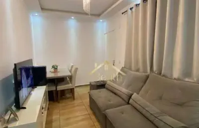 Apartamento com 2 dormitórios à venda, 47 m² por r$ 195.000 - vila são josé - taubaté/sp