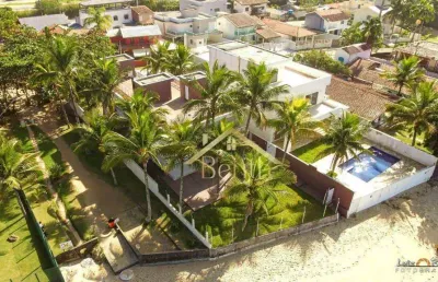 Sobrado com 4 dormitórios à venda, 324 m² por r$ 6.500.000,00 - santa cruz - ubatuba/sp
