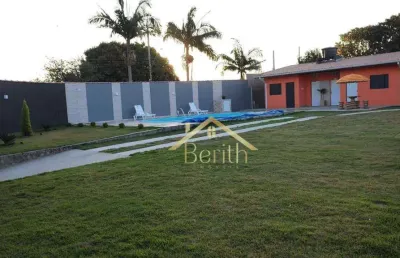 Chácara com 1 dormitório à venda, 750 m² por r$ 460.000,00 - loteamento jardim maracaíbo - tremembé/sp