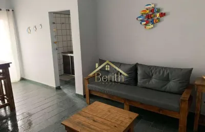 Apartamento com 1 dormitório à venda, 44 m² por r$ 230.000,00 - maranduba - ubatuba/sp