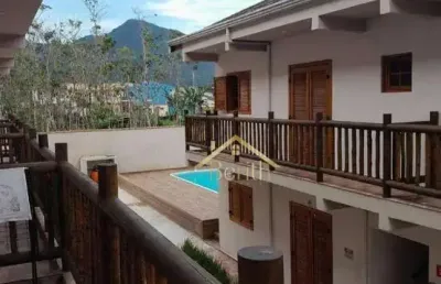 Loft com 1 dormitório à venda, 40 m² por r$ 275.000,00 - maranduba - ubatuba/sp
