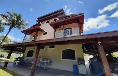 Chácara com 4 dormitórios à venda, 6 m² por r$ 2.100.000,00 - parque vera cruz - tremembé/sp