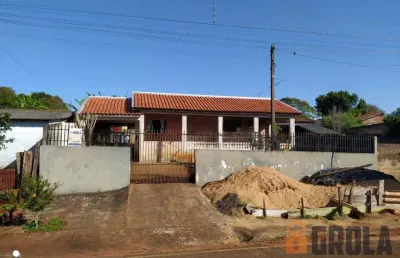 Casa para venda em campo mourão, jardim paulista, 3 dormitórios, 1 suíte, 2 banheiros, 2 vagas