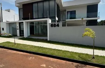 Sobrado para venda em campo mourão, jardim flora iii, 3 dormitórios, 3 suítes, 2 banheiros, 2 vagas