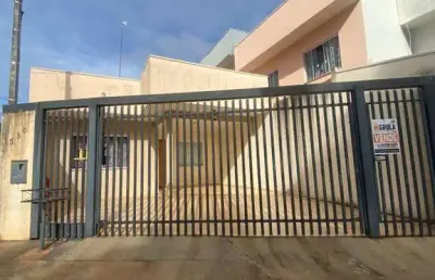 Casa para venda em campo mourão, jardim botânico i, 3 dormitórios, 1 banheiro, 1 vaga