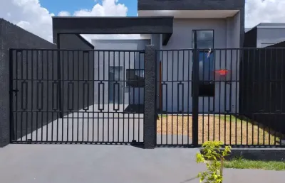 Casa para venda em campo mourão, jardim batel, 2 dormitórios, 1 banheiro, 1 vaga