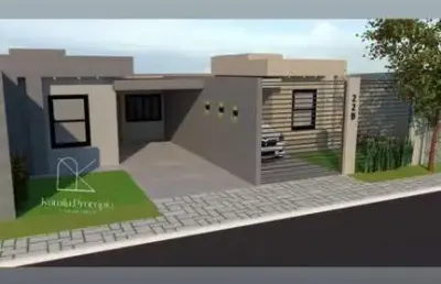 Casa para venda em campo mourão, jardim botânico ii, 2 dormitórios, 1 suíte, 1 banheiro, 2 vagas