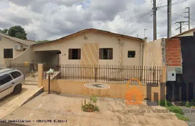 Casa para venda em campo mourão, conjunto habitacional primavera, 2 dormitórios, 1 banheiro