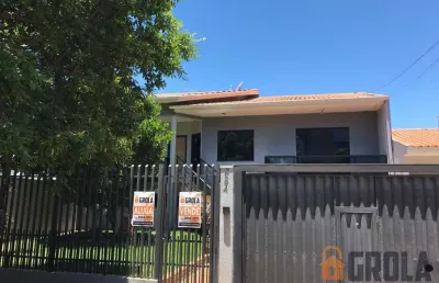 Sobrado para venda em campo mourão, jardim laura, 4 dormitórios, 2 suítes, 4 banheiros, 5 vagas