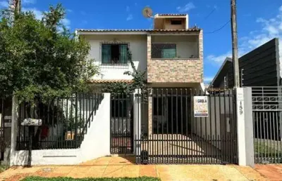 Sobrado para venda em campo mourão, jardim três marias, 3 dormitórios, 1 suíte, 3 banheiros, 1 vaga