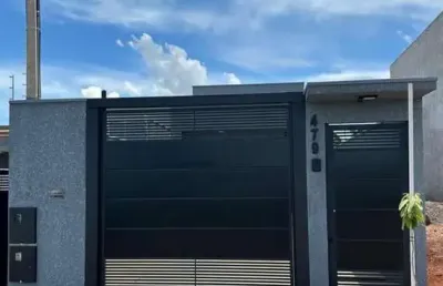 Casa para venda em campo mourão, jardim santa casa, 2 dormitórios, 1 suíte, 2 banheiros, 1 vaga