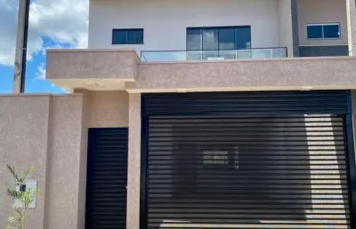 Sobrado para venda em campo mourão, residencial parque do lago, 3 dormitórios, 3 suítes, 4 banheiros, 2 vagas