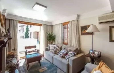 Casa em condomínio fechado com 4 quartos para alugar na avenida jacuí, 700, cristal, porto alegre por r$ 6.200