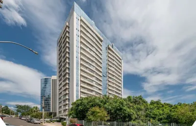 Apartamento com 1 quarto para alugar na rua mário antunes da cunha, 116, petrópolis, porto alegre por r$ 3.200