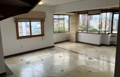 Cobertura com 2 quartos para alugar na avenida ganzo, 677, menino deus, porto alegre por r$ 6.600