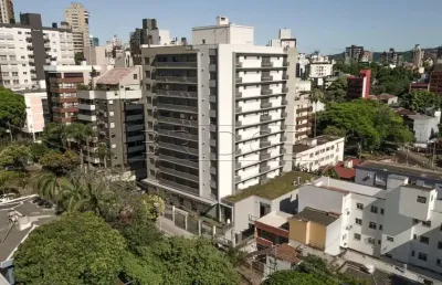 Apartamento com 1 quarto para alugar na avenida lageado, 625, petrópolis, porto alegre por r$ 3.500
