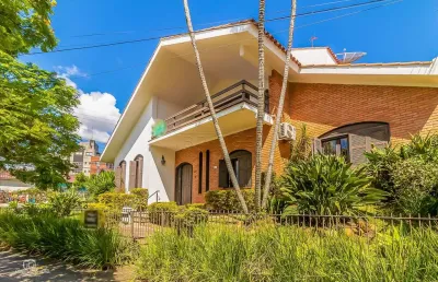 Casa em condomínio fechado com 6 quartos para alugar na praça lima duarte, 57, chácara das pedras, porto alegre por r$ 25.000