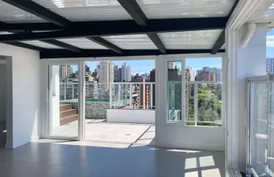 Cobertura para venda com 227 metros quadrados com 3 quartos em bela vista - porto alegre - rs