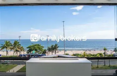 Barra da tijuca: magnífica cobertura no posto 3 | 4 quartos | 4 vagas | 370m²