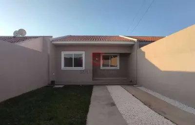 Casa com 02 quartos e amplo espaço de terreno à venda no jd iruama em campo largo/pr