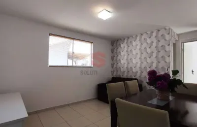 Apartamento 02 quartos, mobiliado em bom jesus, campo largo/pr