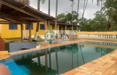 Chácara para venda em arujá, chácara bananal, 4 dormitórios, 1 suíte, 3 banheiros, 50 vagas