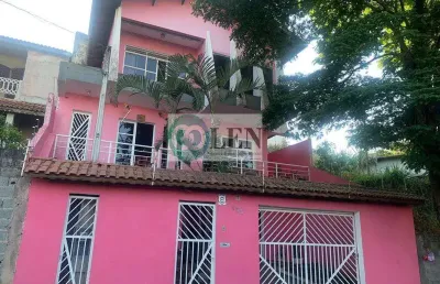 Casa para venda em arujá, jardim rincão, 3 dormitórios, 1 suíte, 3 banheiros, 2 vagas