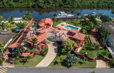 Casa em condomínio para venda em guarujá, balneário praia do perequê, 4 dormitórios, 4 suítes, 5 banheiros, 4 vagas