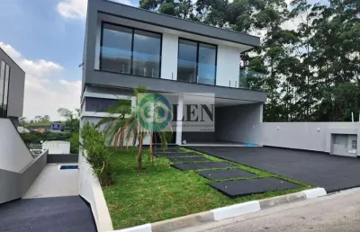 Casa em condomínio para venda em arujá, residencial real park, 4 dormitórios, 4 suítes, 5 banheiros, 4 vagas