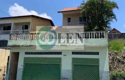 Casa para venda em arujá, arujá center ville, 3 dormitórios, 3 suítes, 4 banheiros, 2 vagas