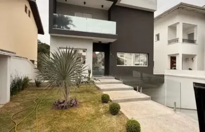 Casa em condomínio para locação em arujá, jardim fazenda rincão, 4 dormitórios, 5 suítes, 7 banheiros, 4 vagas