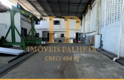 Aluga-se galpão 650m², com mezanino, escritório, na raíz.