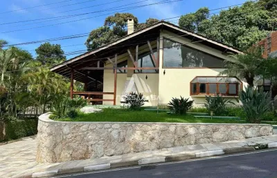 Casa em condomínio fechado com 4 quartos à venda na rua das quaresmeiras, --, arujázinho iv, arujá por r$ 2.500.000