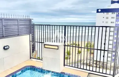 Cobertura com 3 quartos à venda na rua sérgio paulo freddi, --, cidade ocian, praia grande por r$ 900.000