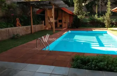 Casa em condomínio fechado com 4 quartos para alugar na rua emilio romanetti, 230, village visconde de itamaracá, valinhos, 412 m2 por r$ 13.000